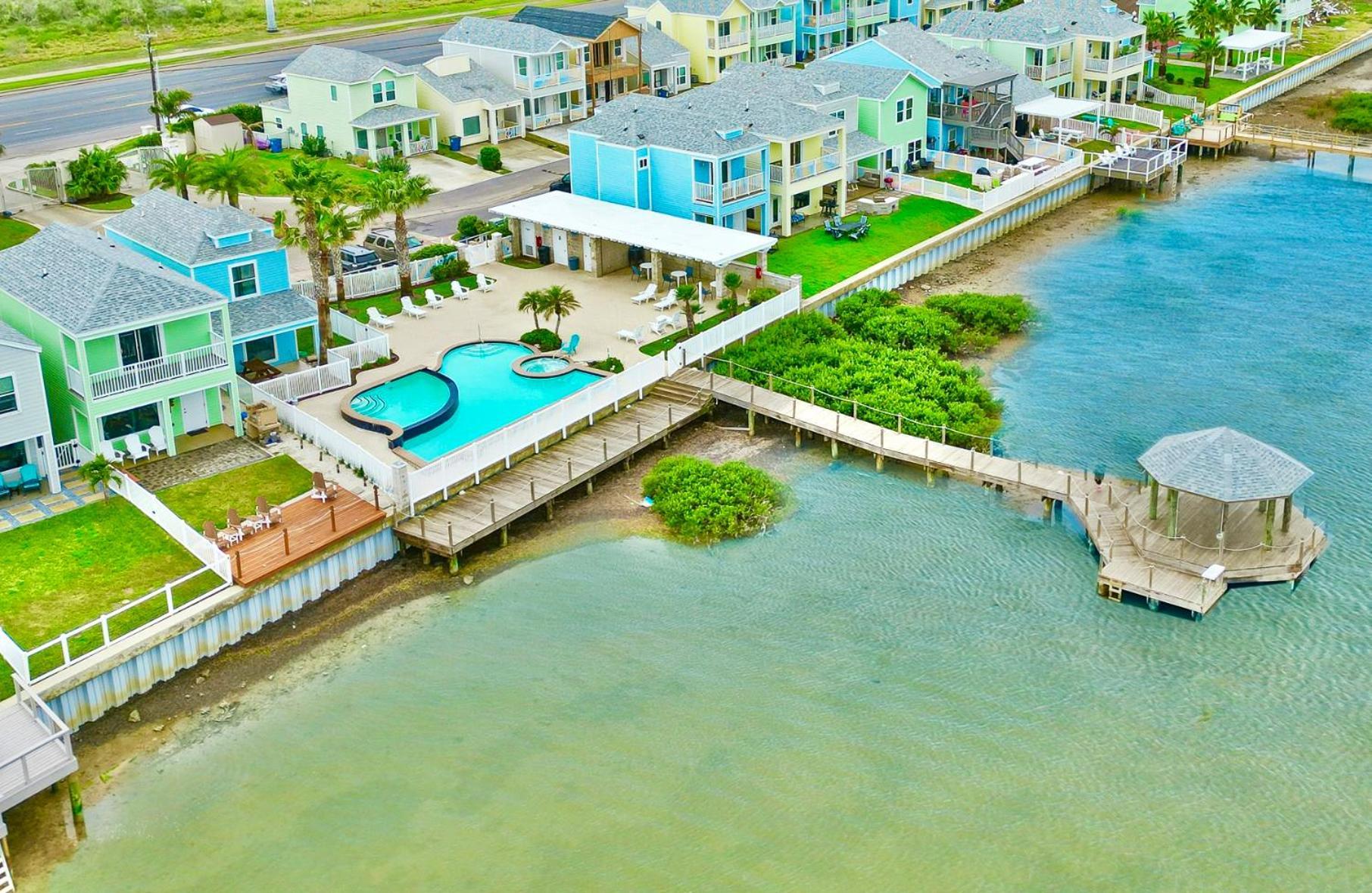 Bayfront Cottage- Pool - Hot Tub - Close To Beach Port Isabel Kültér fotó